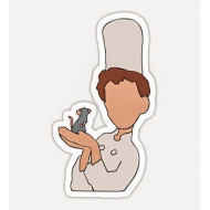 ملصق الطباخ السري ريمي ولينجويني