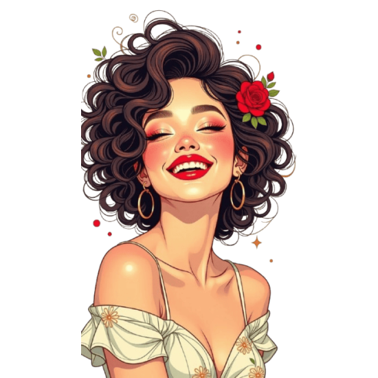 ملصق ديكور يعبر عن الجمال الطبيعي والإيجابية