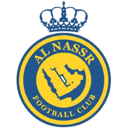 ملصق شعار نادي النصر السعودي | Al Nassr FC | فارس نجد – فينيل أصفر وأزرق