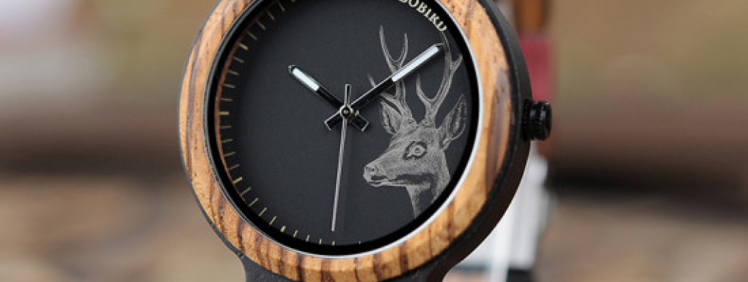 ساعة بوبو بيرد الخشبية: دمج فخامة الطبيعة مع التصميم العصري | متوفرة الآن في مشمش