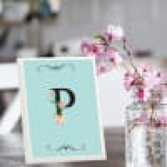 لوحة اهداء بعبارة P