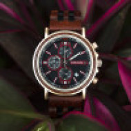 ساعات بوبو بيرد الخشبية بني