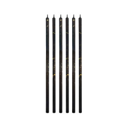 شموع عيد ميلاد رخامي 6 شمعات