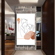 لوحة كانفس جدارية مودرن " الحب"