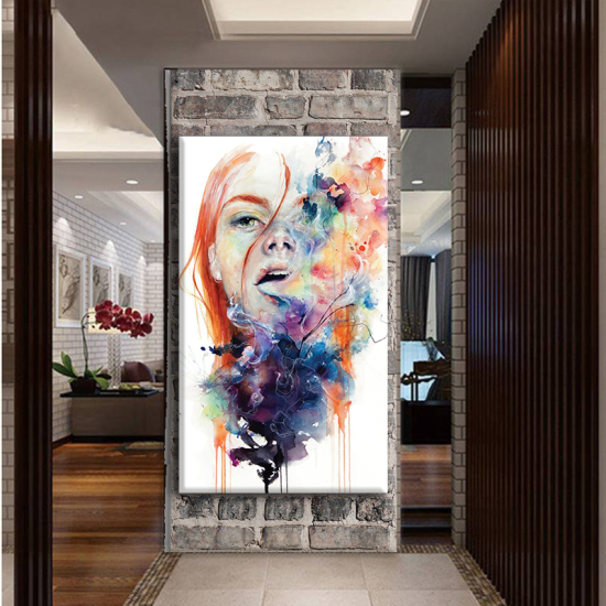 لوحة كانفس جدارية جميلة بتصميم عصري