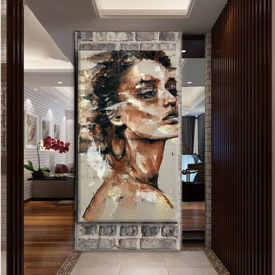 لوحة كانفس جدارية جميلة بتصميم عصري