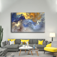 لوحة كانفس جدارية جميلة عصرية " الريزن"