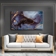 لوحة كانفس جدارية جميلة وعصرية فن الريزن