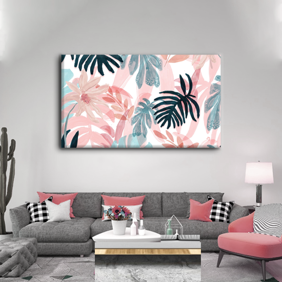 لوحة كانفس جدارية جميلة وعصرية والالوان الجذابة