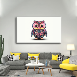 لوحة كانفس جدارية عصرية وبألوان جذابة