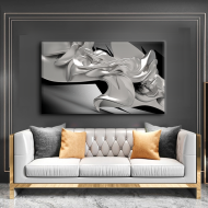 لوحة كانفس جدارية بتصميم عصري جميل متعددة الالوان