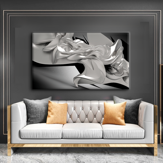 لوحة كانفس جدارية بتصميم عصري جميل متعددة الالوان