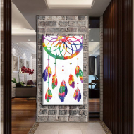 لوحة كانفس جدارية عصرية جميلة متعددة ألألوان