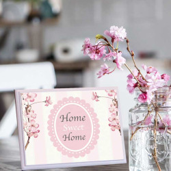 لوحة اهداء بعبارة Home Sweet Home