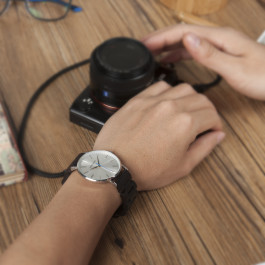 ساعات بوبو بيرد الخشبية اسود